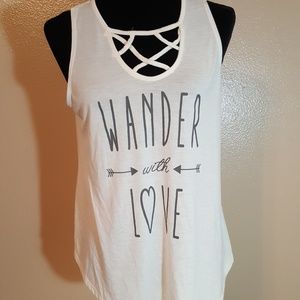 [ Jerry Leigh ] Wander Lace open back tank